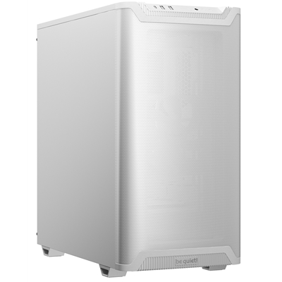 be quiet! Pure Base 501 Airflow White ATX Mid Tower Case with USB-A, USB-C, 2 x Pure Wings 2 140mm Black PWM Fans, Sleek Front Panel and Airflow Cover - Image 3