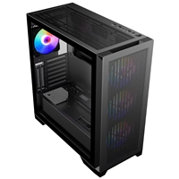 CRONUS Phanes Gaming PC Case, Full Tower with Tempered Glass, ARGB Lighting, Enhanced Connectivity, and Superior Airflow, ATX, Micro ATX, Mini-ITX, and E-ATX - Image 2