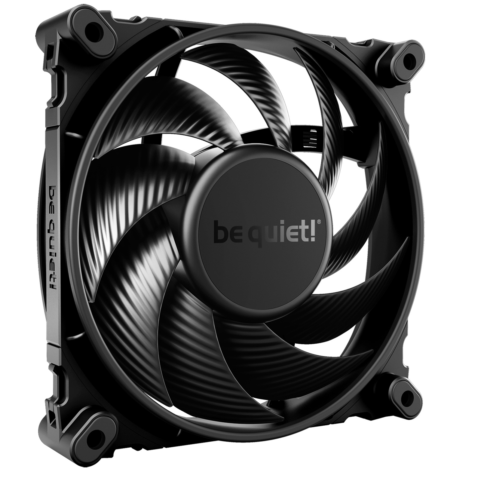 be quiet! Silent Wings 4 PWM High Speed Black Fan, 120mm, 2500RPM, 4-Pin PWM Fan Connector, Black Frame, Black Blades, Optimized Fan Blades for High End Performance, 2 Mounting Options - Image 4