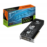 Gigabyte NVIDIA GeForce RTX 5060 Ti EAGLE MAX OC 16GB GDDR7 Graphics Card, 4608 CUDA Cores, 2617 MHz Core Clock, Triple Fan, 3x DisplayPorts / 1x HDMI Ports