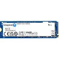 Kingston NV3 (SNV3S/1000G) 1TB NVMe SSD, M.2 Interface, PCIe Gen4, 2280, Read 6000 MB/s, Write 4000 MB/s, 3 Year Warranty - Image 2