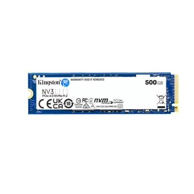 Kingston NV3 (SNV3S/500G) 500GB NVMe SSD, M.2 Interface, PCIe Gen4, 2280, Read 6000 MB/s, Write 2200 MB/s, 3 Year Warranty - Image 3
