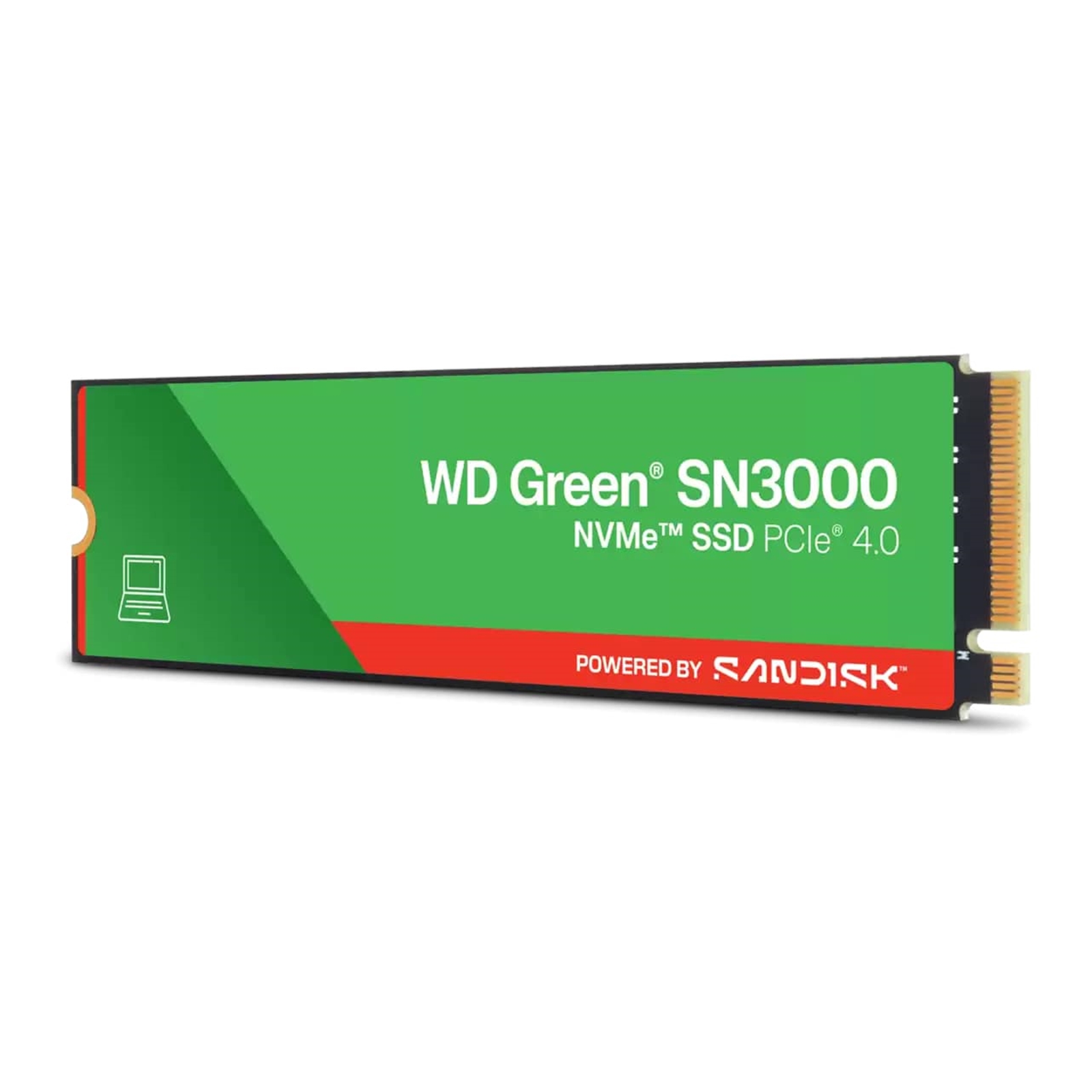 WD Green SN3000 (WDS200T4G0E-00CPS0) 2TB NVMe SSD, M.2 Interface, PCIe Gen4, 2280, Read 5000MB/s, Write 4200MB/s, 3 Year Limited Warranty - Image 4