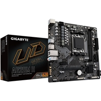 Gigabyte A620M H Ultra Durable AMD AM5 Socket Motherboard, Micro-ATX, 2x DDR5 Slots, 1x M.2 Socket, GbE LAN, 1x DisplayPort / 1x HDMI Port - Image 2