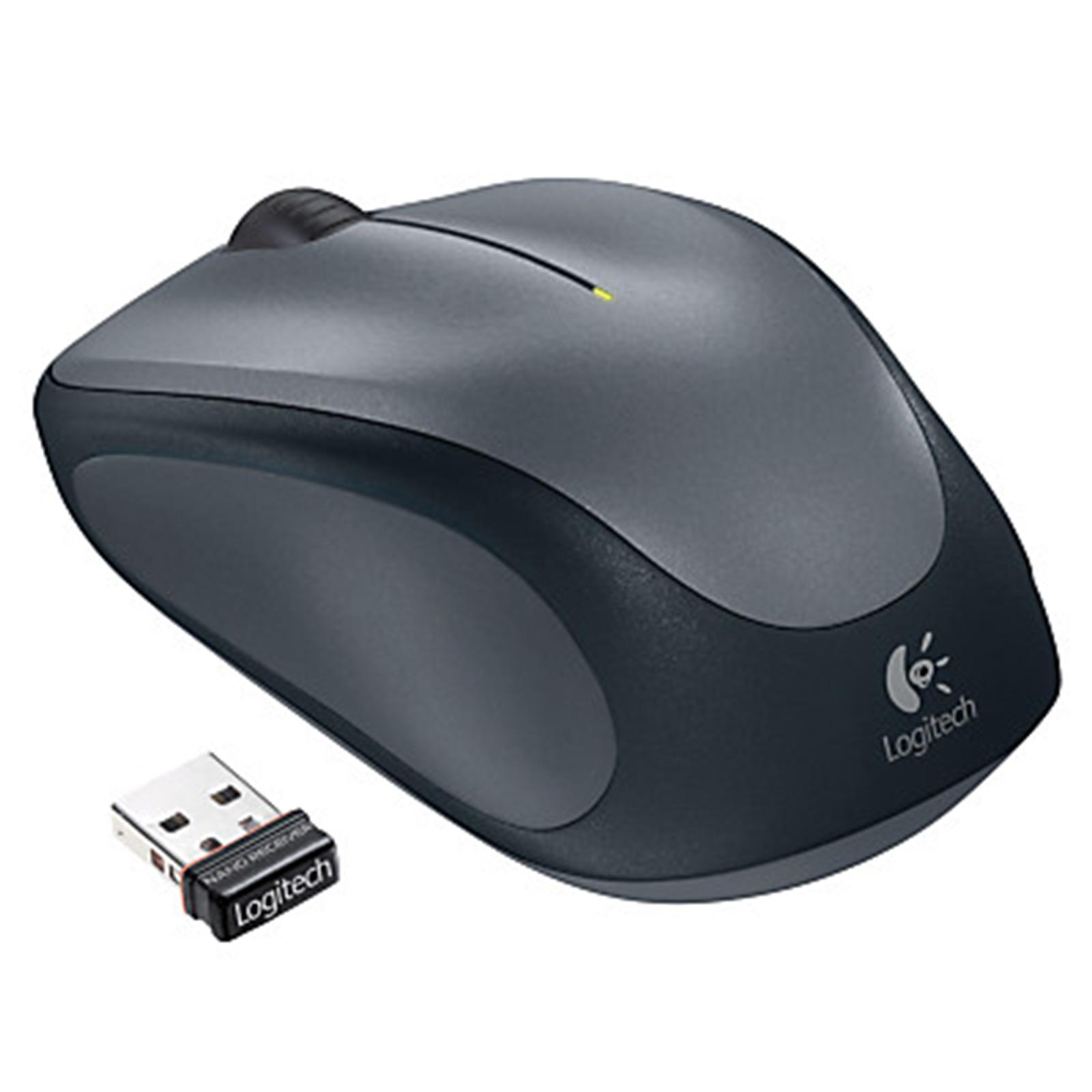 Logitech M235 Black and Grey Wireless Compact Design Optical Mouse - Image 4