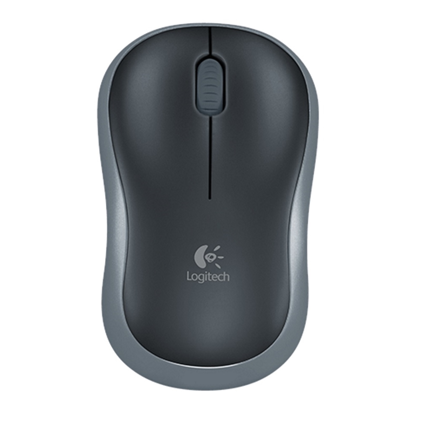 Logitech M185 Wireless Black & Grey Mouse - Image 4