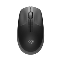 Logitech Wireless Mouse M190, Full Size Ambidextrous Curve Design, 18-Month Battery with Power Saving Mode, USB Receiver, Precise Cursor Control with Wide Scroll Wheel and Scooped Buttons, Black - Image 2