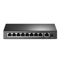 TP-Link TL-SF1009P 9-Port 10/100Mbps Metal Desktop PoE Switch with 8-Port PoE+ (65W) - Image 4