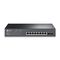 TP-Link JetStream TL-SG2210MP 10-Port Metal Gigabit Smart PoE Switch with 8-Port PoE+ (150W)