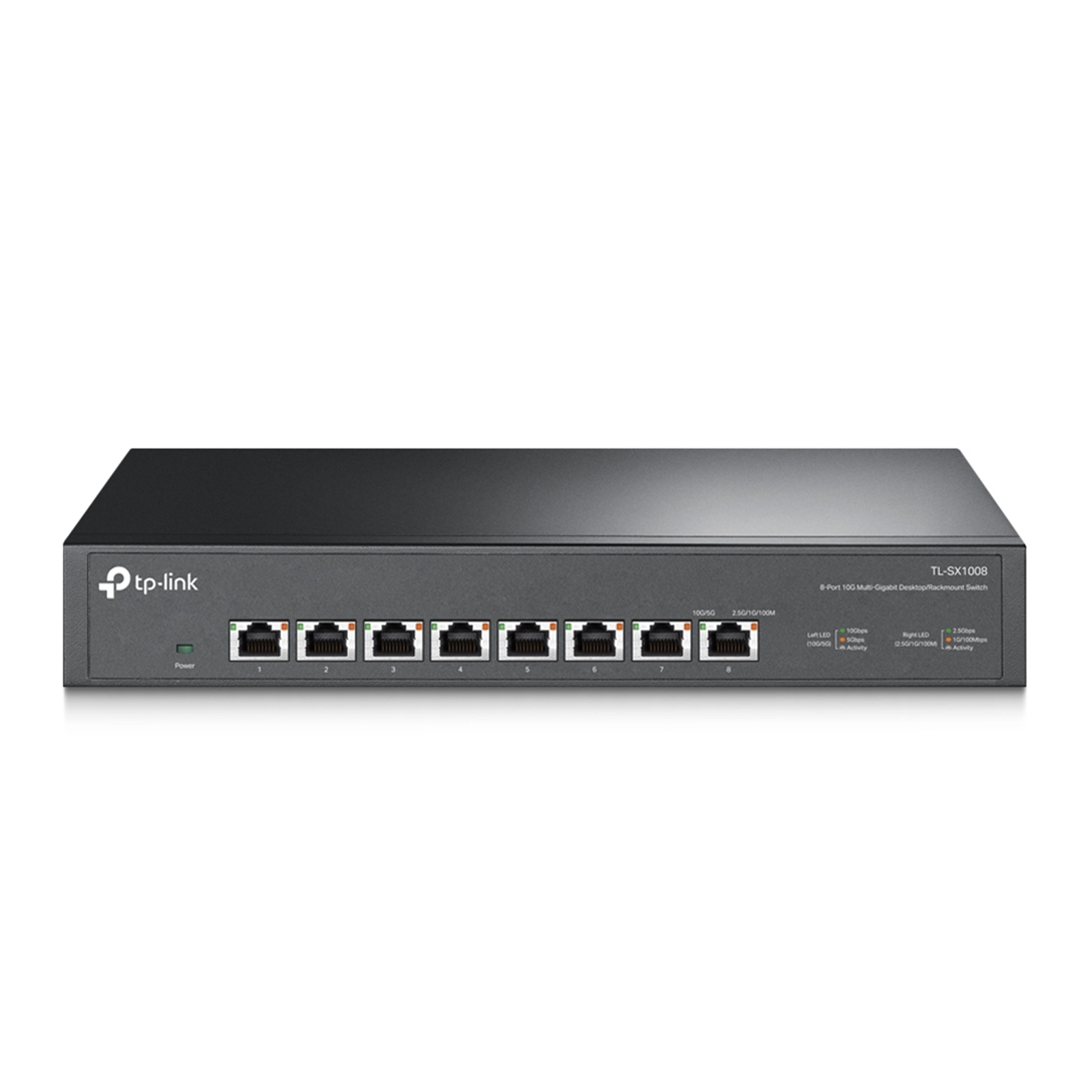 TP-Link TL-SX1008 8-Port Metal 10G Desktop/Rackmount Switch - Image 4