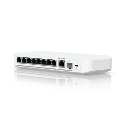 Ubiquiti USW-FLEX-2.5G-8 UniFi Flex 2.5G Ultra Compact 8 Port POE/USB-C Powered Managed Switch - Image 3