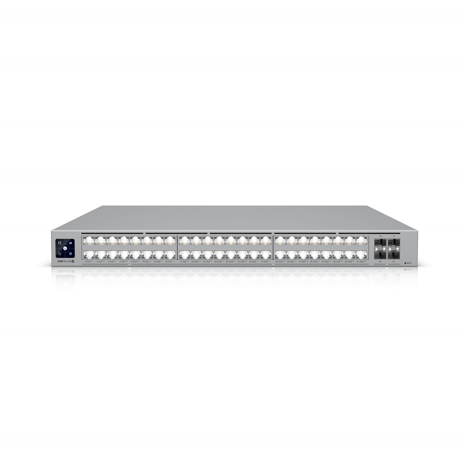 Ubiquiti (USW-Pro-XG-48) Professional-grade, 48-port Layer 3 Etherlighting switch with (32) 10 GbE, (16) 2.5 GbE, and (4) 25G SFP28 ports. - Image 3