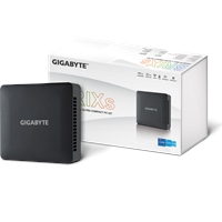 Gigabyte BRIX (GB-BRI7H-1355) Barebone Kit, Intel Core i7-1355U 5.0GHz 10 Core CPU, 2 x DDR4 SO-DIMM Slots, 1 x M.2 2280 Slot, 1x 2.5" SATA Slot, Wi-Fi 6 & Bluetooth 5.2 - Image 2