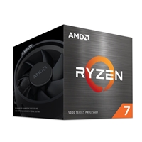 AMD Ryzen 7 5700 3.7GHz 8 Core AM4 Processor, 16 Threads, 3.7GHz 4.6GHz Boost, 20MB Cache, 65W, with Wraith Spire Cooler, No Graphics