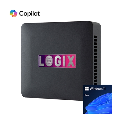 LOGIX Intel Core i5-1335U 4.6GHz 10 Core CPU, 1 x DDR4 16GB SO-DIMM, 500GB Kingston NVMe, Wireless AX & Bluetooth 5.2 Windows 11 Pro - Pre-Built - Image 3