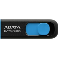 Adata UV128 512GB USB 3.2 Gen 1 Flash Drive, Black and Blue - Image 2