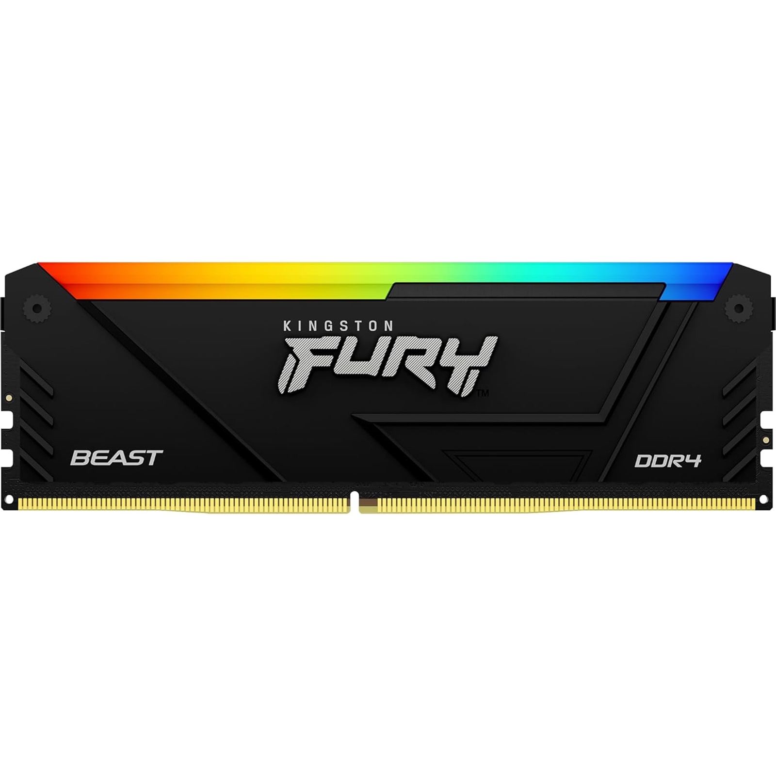 Kingston FURY Beast KF432C16BB2A/8 8GB (1x 8GB) DIMM System Memory, 3200MHz, DDR4, CL16, Black, RGB, Intel XMP - Image 3