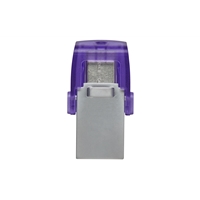 Kingston DataTraveler microDuo 3C 256GB OTG Dual USB-A to USB-C USB 3.2 Gen 1 Flash Drive, Purple - Image 5