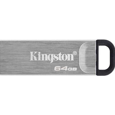 Kingston DataTraveler Kyson 64GB USB 3.2 Capless Metal USB Flash Drive - Image 3