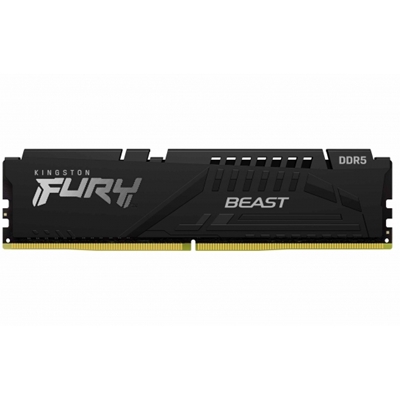 Kingston FURY Beast KF556C40BB-8 8GB (1x 8GB) DIMM System Memory, 5600MHz, DDR5, CL40, Black, Intel XMP - Image 2