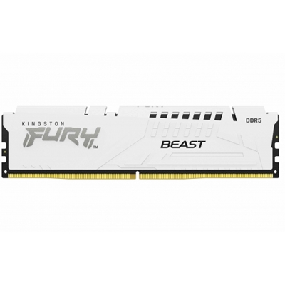 Kingston FURY Beast KF560C36BWE2-16 16GB (1x 16GB) DIMM System Memory, 6000MHz, DDR5, CL36, White, Intel XMP, AMD EXPO - Image 2
