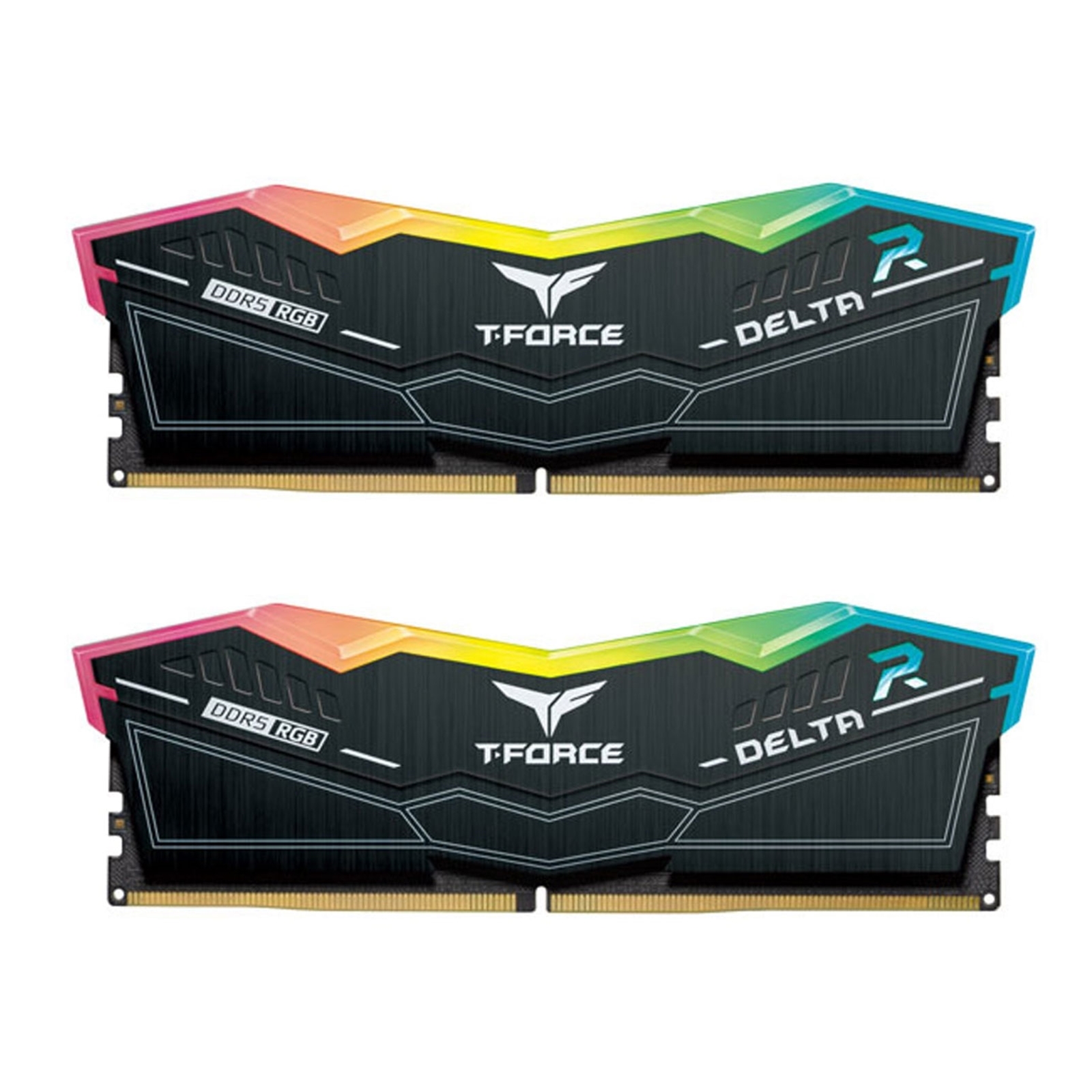 Team T-Force Delta RGB FF3D532G6200HC38ADC01 32GB 6200MHz DDR5 System Memory, 2 x 16GB, Black, CL38-38-38-78 1.25V - Image 4