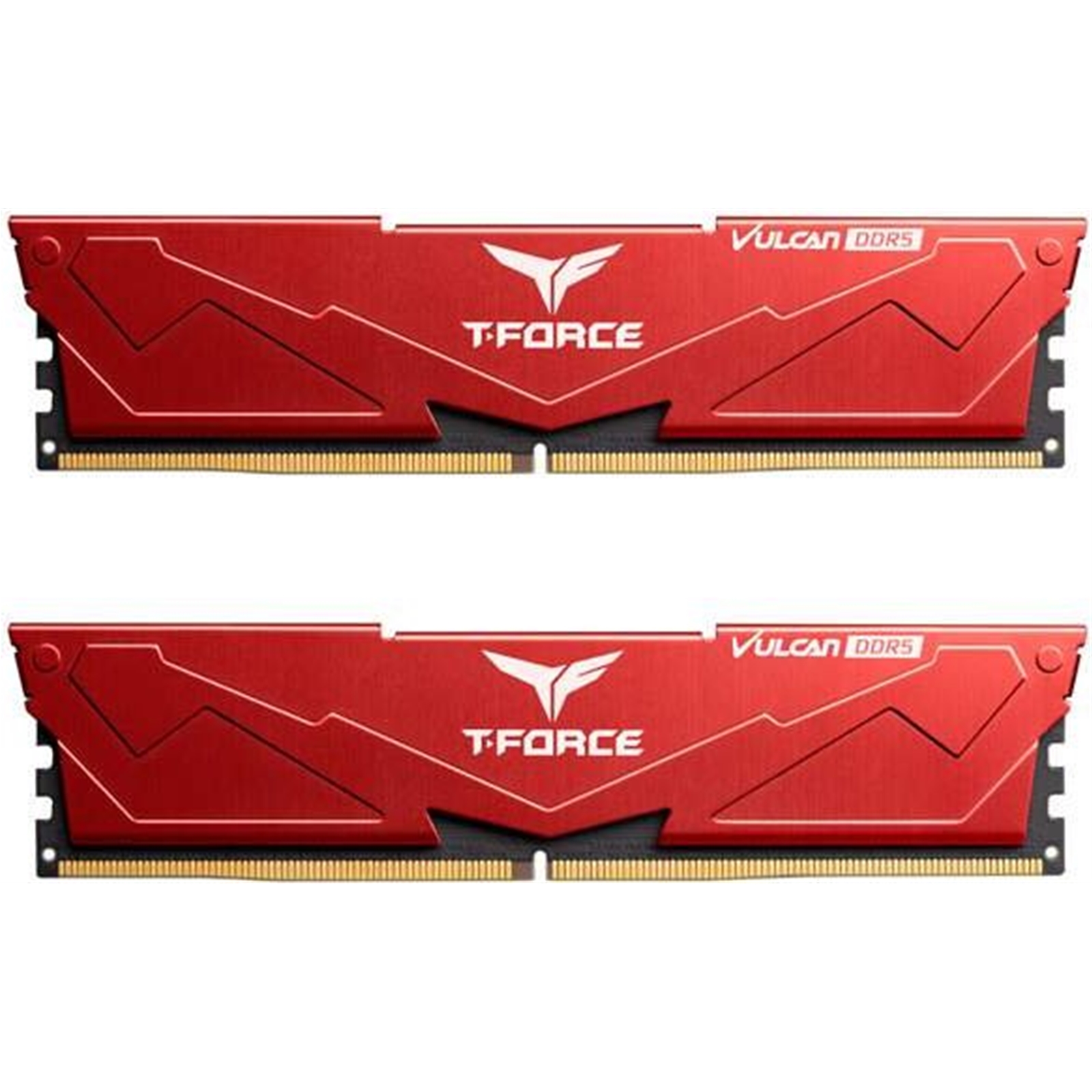 TeamGroup T-Force VULCAN Red DIMM Kit 64GB (2 x 32GB), DDR5 6000MHz System Memory - Image 4