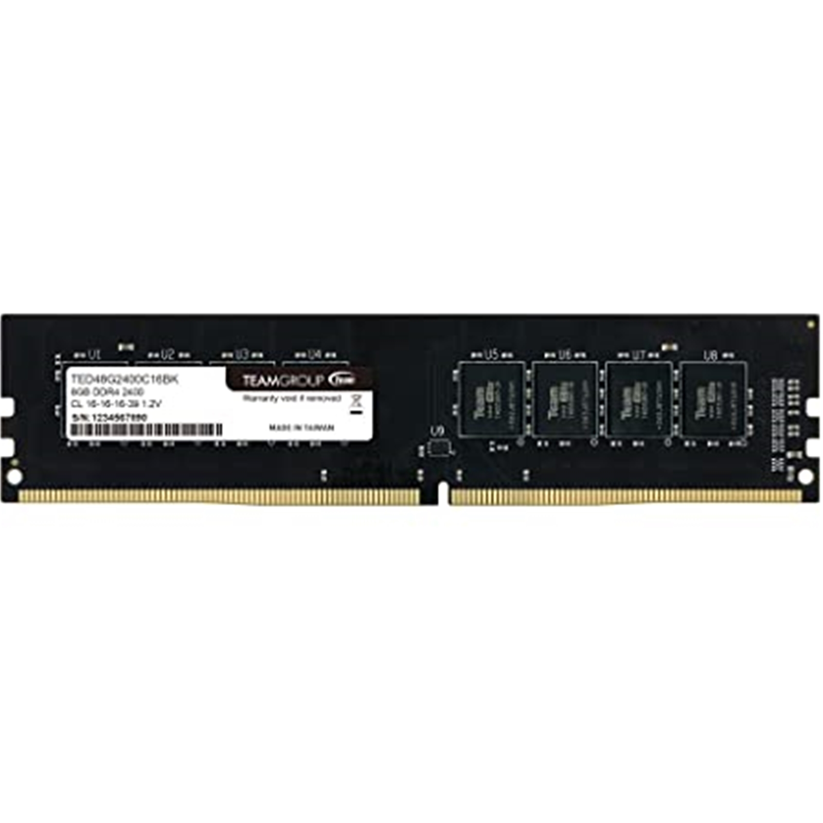 Team ELITE 8GB No Heatsink (1x8GB) DDR4 3200MHz DIMM System Memory Bulk Packed - Image 4
