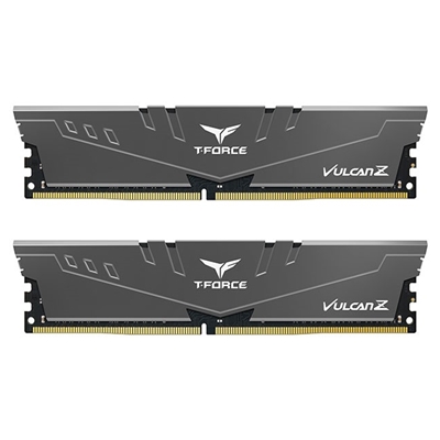 Team T-Force Vulcan Z 16GB Silver Heatsink (2 x 8GB) DDR4 3200MHz DIMM System Memory - Image 3