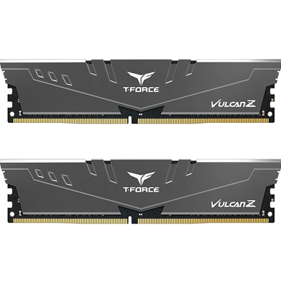 Team T-Force Vulcan Z 32GB Silver Heatsink (2 x 16GB) DDR4 3200MHz DIMM System Memory - Image 3