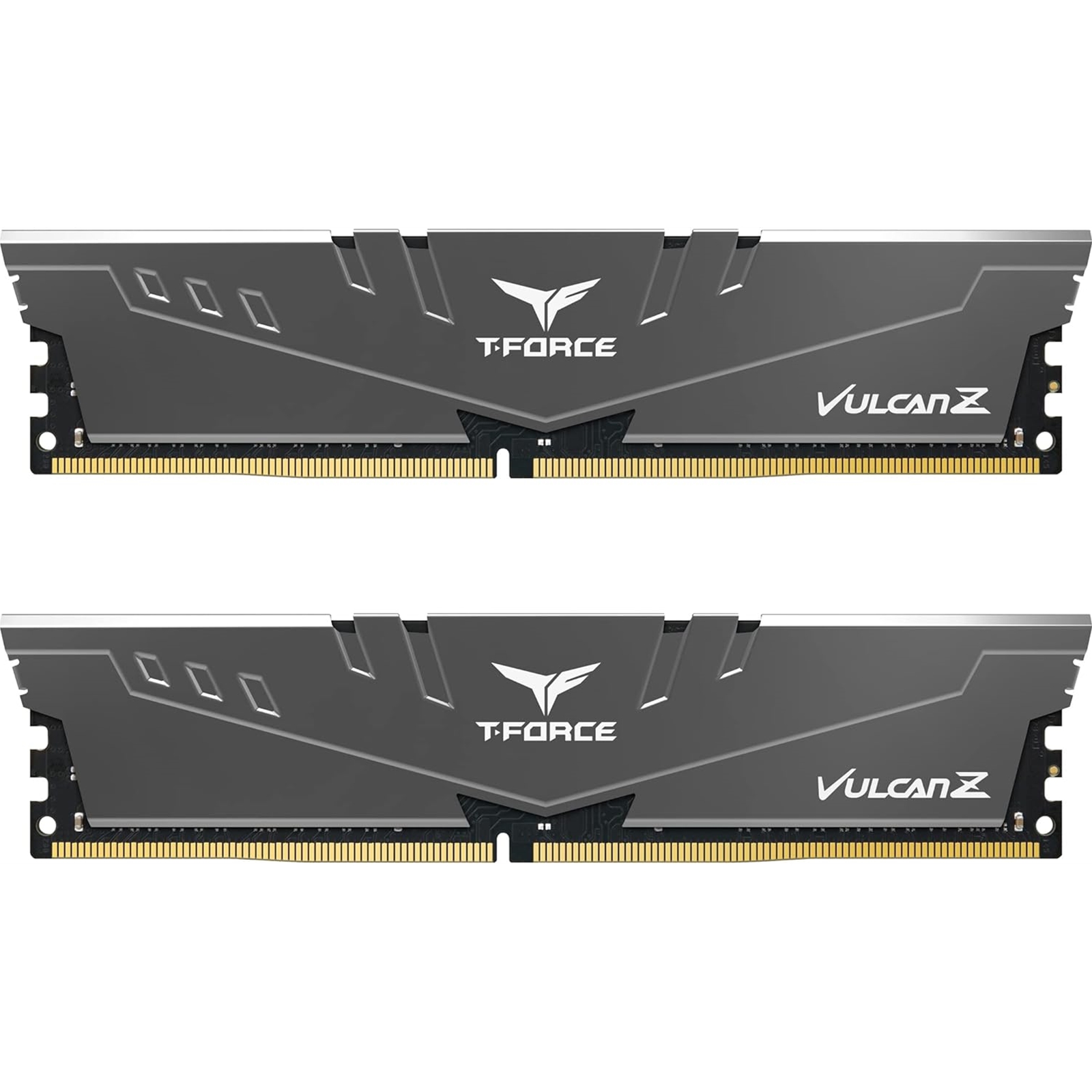 Team T-Force Vulcan Z 64GB Silver Heatsink (2 x 32GB) DDR4 3200MHz DIMM System Memory - Image 4