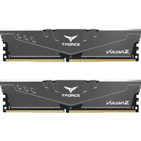 Team T-Force Vulcan Z 64GB Silver Heatsink (2 x 32GB) DDR4 3200MHz DIMM System Memory - Image 2