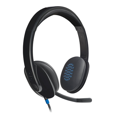Logitech H540 USB Headset with Noise-Cancelling Mic and On Ear Controls - Image 3