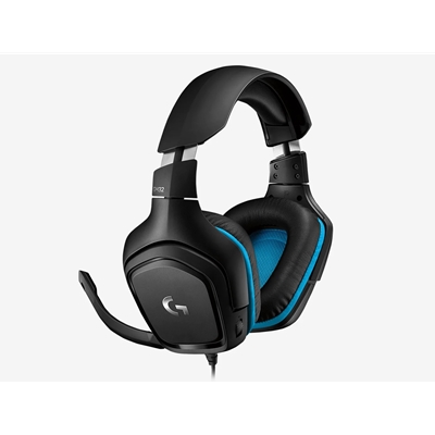 Logitech G432 Gaming Headset, 7.1 Virtual Surround Sound, Compatible with PC, Xbox, PS4, Switch or Mobile Device Via 3.5mm Connection or USB DAC, 50mm Audio Drivers, Enlarged 6mm Mic with Mute Feature - Image 3