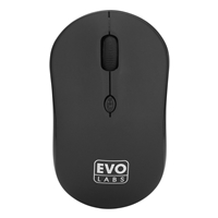 Evo Labs BTM-001 Bluetooth Mouse, 800 DPI Optical Tracking, Full Size, 3 Button with Scroll Wheel, Ambidextrous Design, Matte Black - Image 4