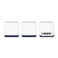 Mercusys Halo H50G (3-pack) AC1900 Whole Home Mesh Wi-Fi System, 600 Mbps at 2.4 GHz + 1300 Mbps at 5 GHz, 3x Internal Antennas, 3x Gigabit Ports per Unit, Halo App, One Unified Network, Seamless Roaming - Image 4