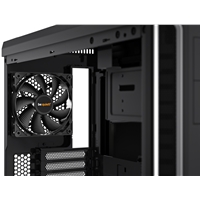 be quiet! Pure Base 600 Case, Silver, MId Tower, 2 x USB 3.2 Gen 1 Type-A, 3 x Pure Wings 2 Black PWM Fans Included, Completely Sound Insulated with Dampening Materials, Adjustable Top Cover Vent - Image 5