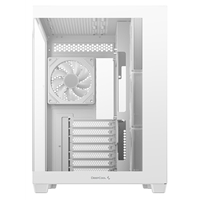 DeepCool CG530 4F Mid-Tower Case with Tempered Glass Panels, 4 Pre-Installed ARGB Fans, and Optimal Airflow Support, White - Image 7