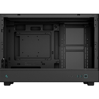 DeepCool CH260 Micro-ATX Case, High-Airflow Compact PC Case with Tempered Glass Panel, USB-C Port, Supports 360mm Radiator, ATX PSU, Black - Image 7