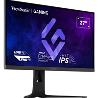 Viewsonic XG275D1-4K 27 Inch Dual Mode 4K IPS Gaming Monitor, 0.5ms, 160Hz, HDMI, DisplayPort, Freesync, Height Adjustable, Swivel, Speakers, VESA - Image 4