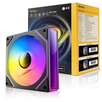 Antec Vision 120mm ARGB - 3 PK, Black, Up to 1800RPM, 44.5CFM Airflow, 29dB Max, 4-pin ARGB 3-pin - Image 8