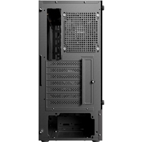 Antec AX27 RGB Elite Mid-Tower Gaming PC Case with Tempered Glass, Full Mesh Front Panel, 4 Pre-installed 120mm Fixed-RGB Fans, ATX/Micro-ATX/ITX Compatible, Black - Image 4