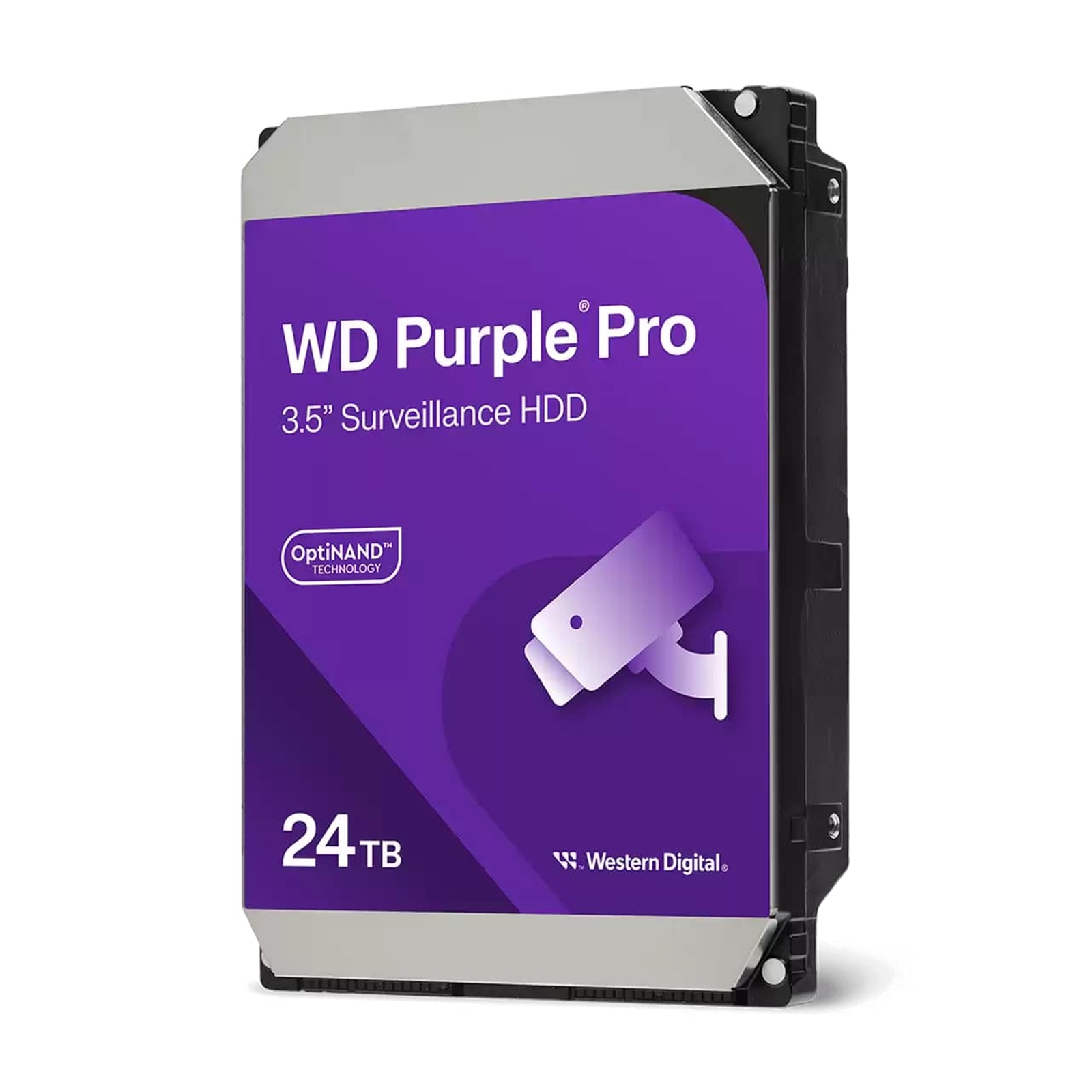 WD Purple Pro WD240PURP - Hard drive - 24 TB - surveillance smart video - internal - 3.5 - SATA 6Gb/s - 7200 rpm - buffer: 512 MB - Image 3