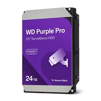 WD Purple Pro WD240PURP - Hard drive - 24 TB - surveillance smart video - internal - 3.5 - SATA 6Gb/s - 7200 rpm - buffer: 512 MB