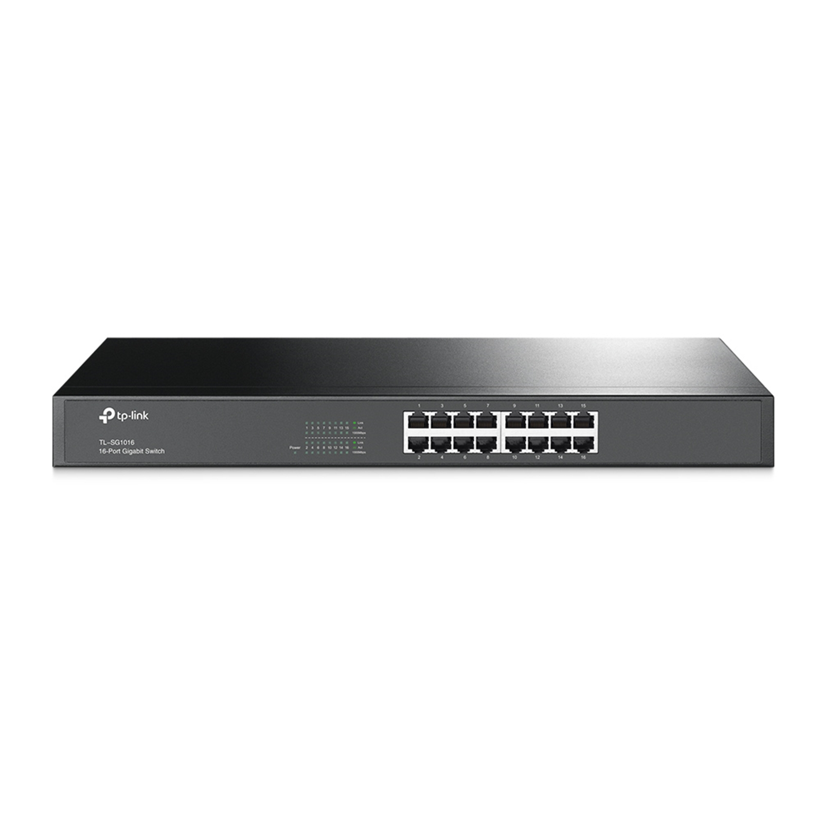 TP-Link TL-SG1016 16-Port Metal Gigabit Rackmount Network Switch - Image 3