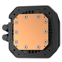 DeepCool LM240 Liquid CPU Cooler with 2.4" IPS Display, 240mm AIO, Dual 120mm ARGB Fans, Anti-Leak Technology, PWM Pump, Intel LGA 1851/1700 & AMD AM5 Compatible, Black - Image 4