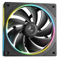 DeepCool LM240 Liquid CPU Cooler with 2.4" IPS Display, 240mm AIO, Dual 120mm ARGB Fans, Anti-Leak Technology, PWM Pump, Intel LGA 1851/1700 & AMD AM5 Compatible, Black - Image 6