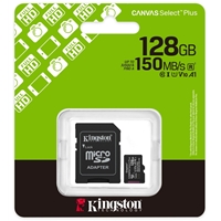 Kingston Canvas Select 128GB Micro SD UHS-I Flash Card with Adapter - Image 5