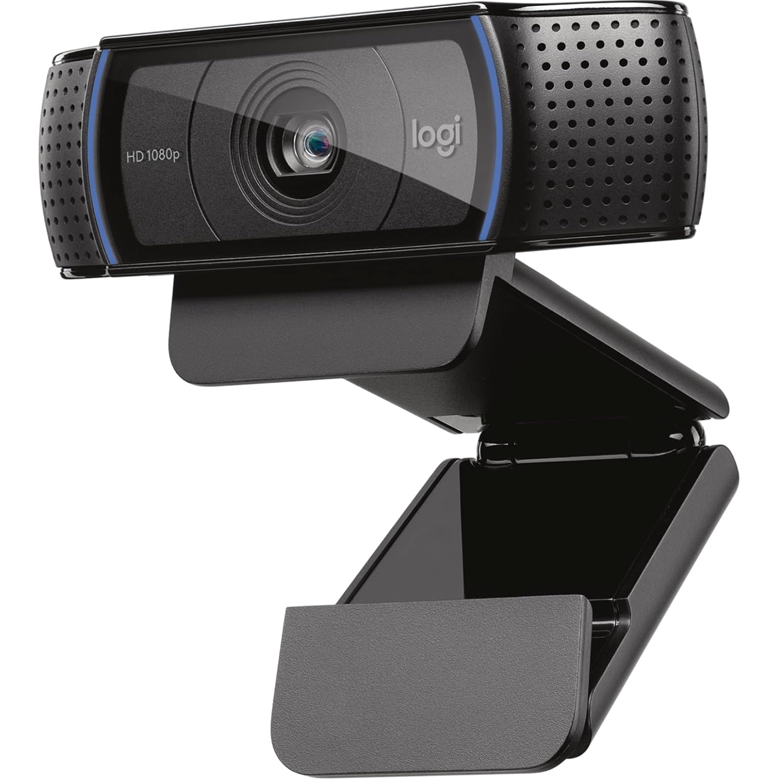Logitech C920S HD Pro Webcam, Full HD 1080p/30fps Video Calling, Clear Stereo Audio, HD Light Correction, Privacy Shutter, Streaming, Works With Skype,Zoom,FaceTime - Black - Image 3