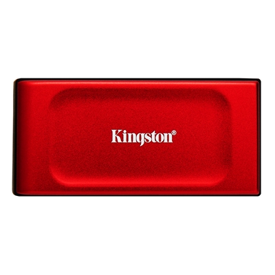 Kingston XS1000 Red (SXS1000R/1000G) 1TB Portable External SSD, Read 1050MB/s, Write 1000MB/s, USB 3.2 Gen 2, 5 Year Warranty - Image 2